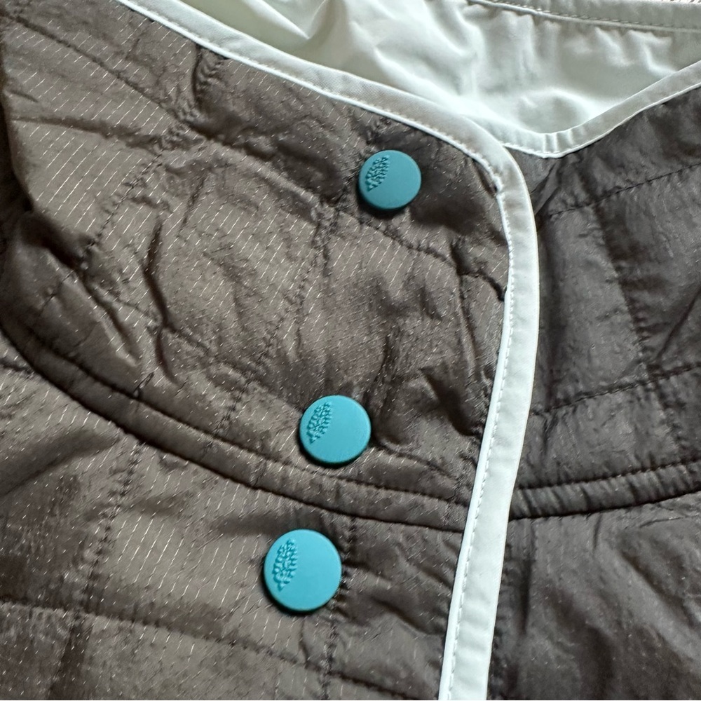 NEW Free People Movement Landscape View Coat / Ski Jacket Blue & White - Picture 5 of 13